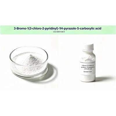 3-bromo-1-(3-kloro-2-piridinil)-1H-pirazol-5-karboksilna kislina CAS 500011-86-9